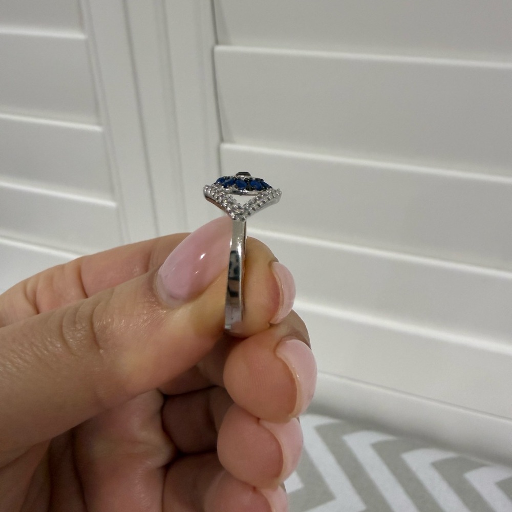 Effy d u p e  Silver Evil Eye Ring - Picture 6 of 10